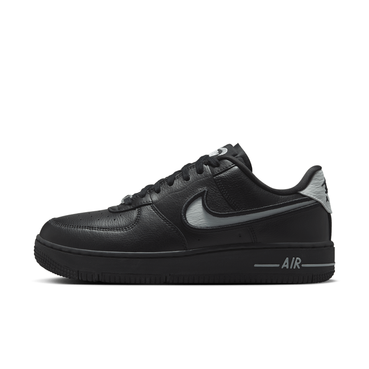 Women's Black Air Force 1 Shoes. Nike ID